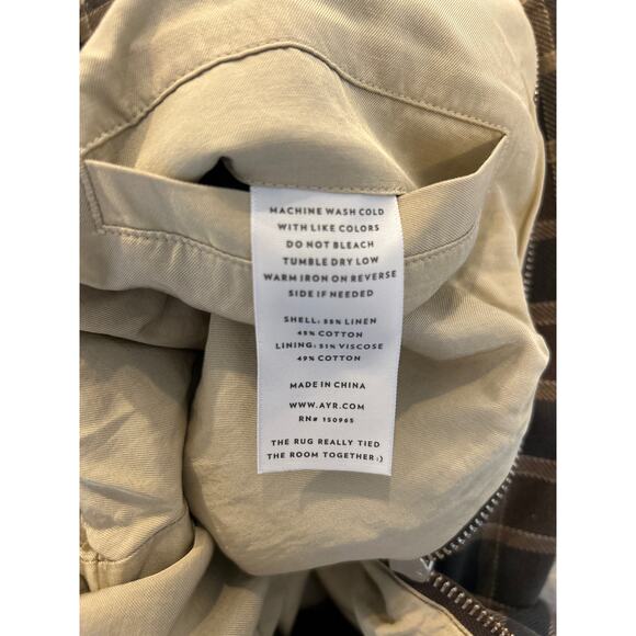 AYR The Club Jacket in Cafe Size Large - Picture 4 of 5